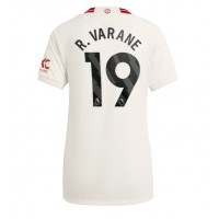 Camiseta Manchester United Raphael Varane #19 Tercera Equipación para mujer 2023-24 manga corta
